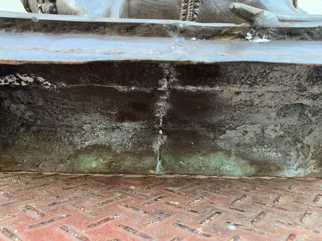 な*ぺ様 約25kg 銅製　ガネーシャ　縁起物　仏教　美術　置物