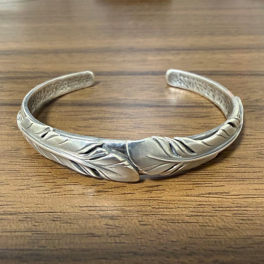 【極美品】SYMPATHY OF SOUL Old Feather Bangle