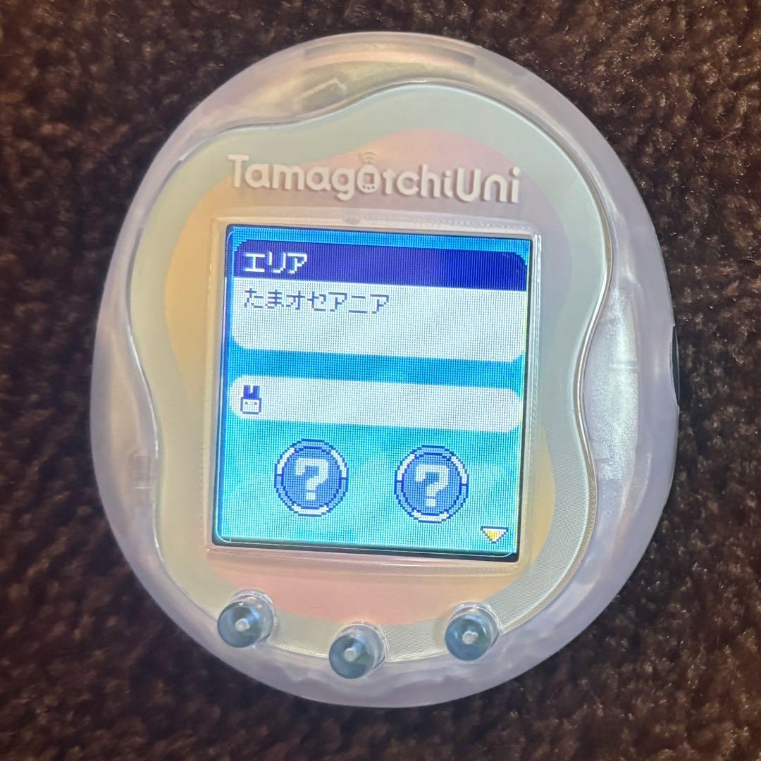 り*️様 Tamagotchi Uni Prism White たまごっちユニ