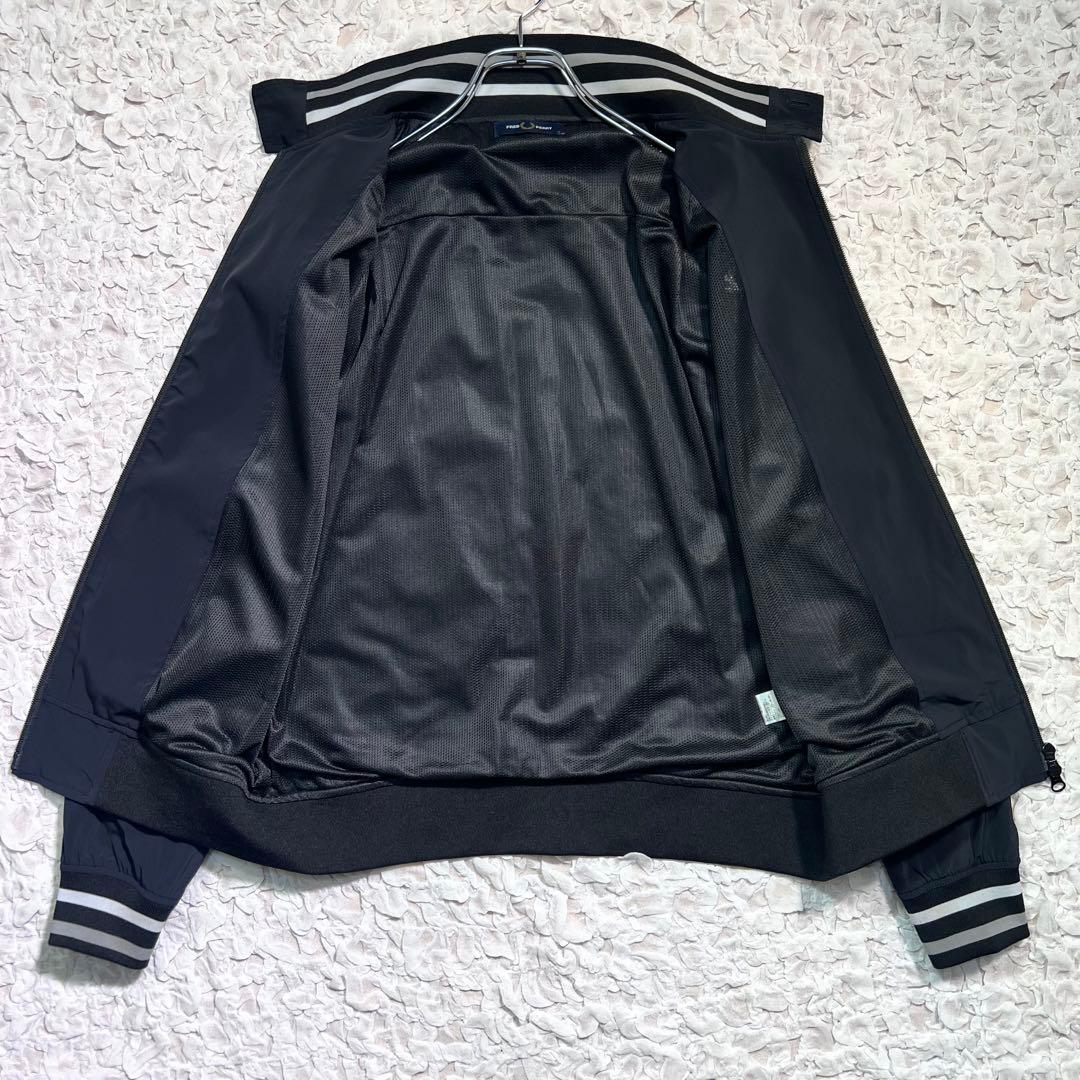 『FRED PERRY × BEAMS』　ハリントンジャケット　完売　黒　【M】