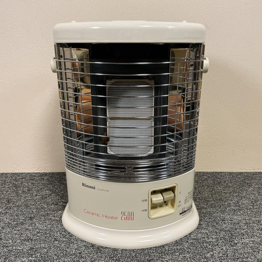 リンナイ　ガス赤外線ストーブ　R-652PMS3　11年製　都市ガス