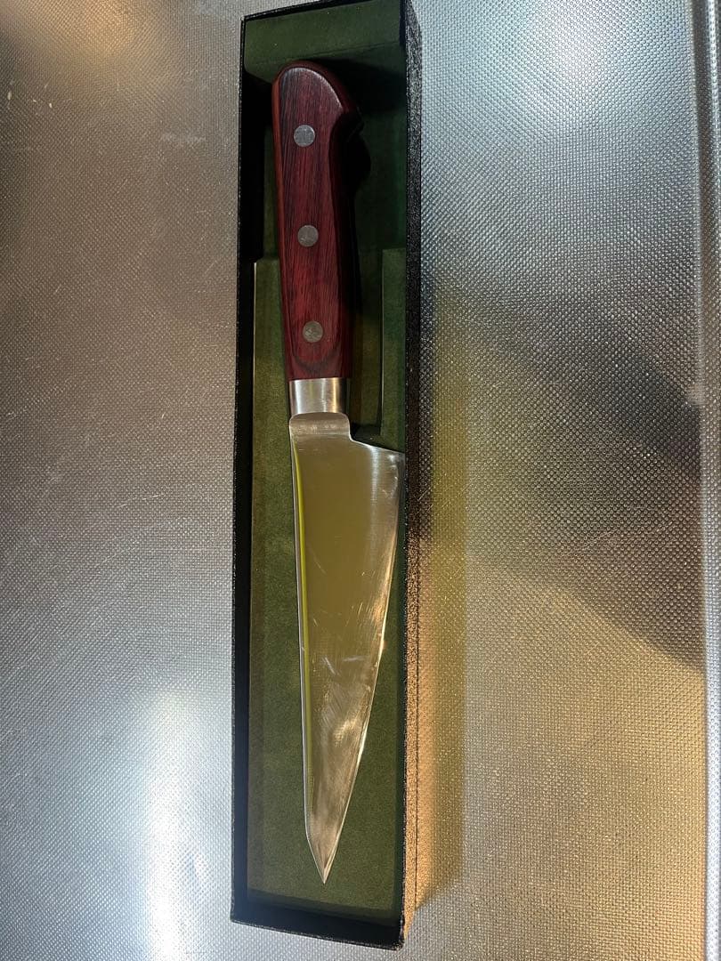 鍔屋　骨スキ 赤柄