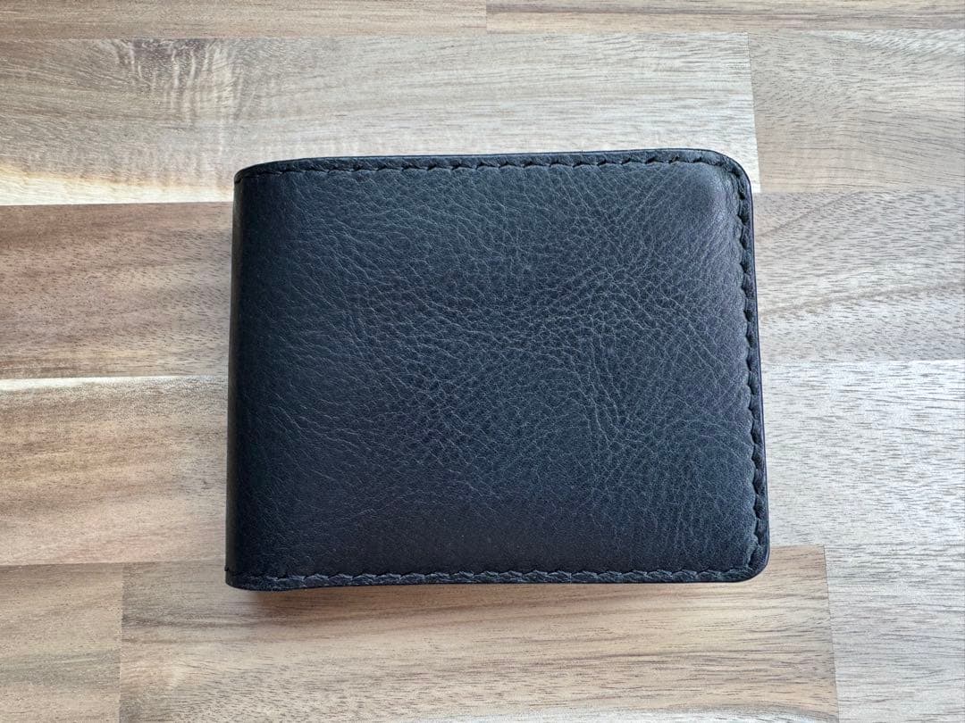 本革 イタリアンレザー 二つ折り財布