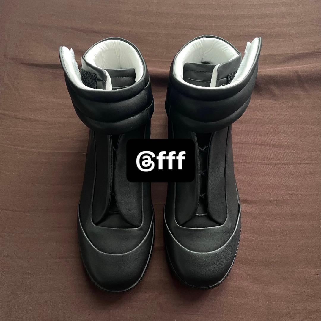 靴 maison margiela future high sneaker 42