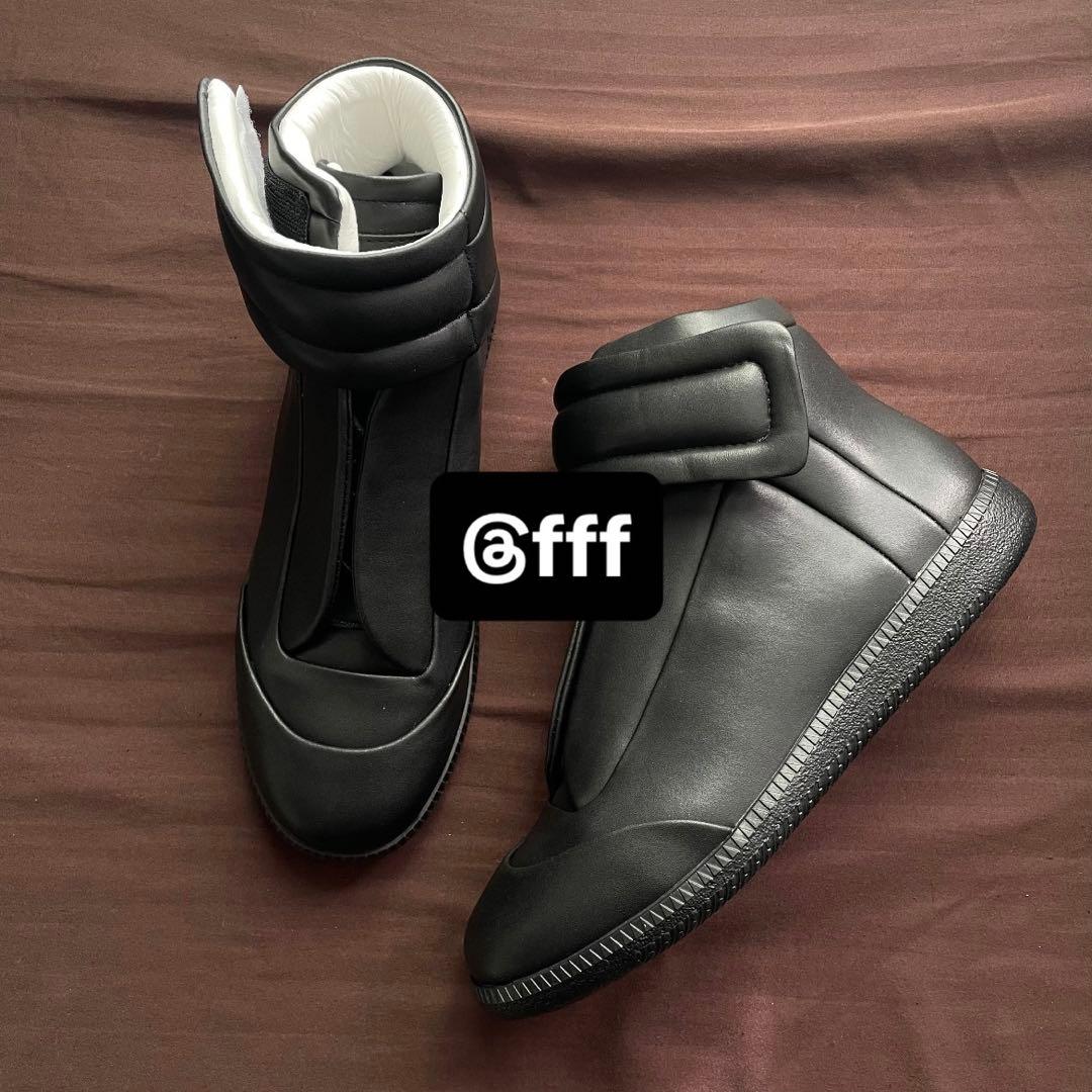 靴 maison margiela future high sneaker 42