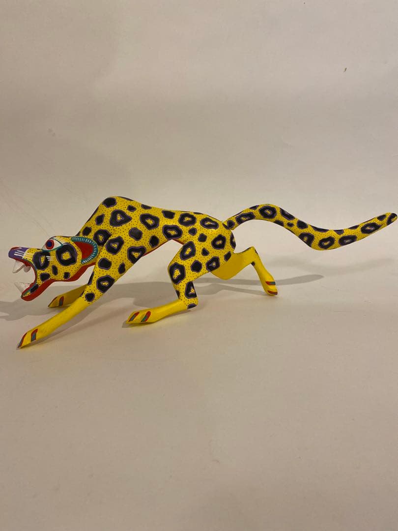 大サイズ！ メキシコ工芸品　メキシカンクラフトアート　木彫り人形　置き物