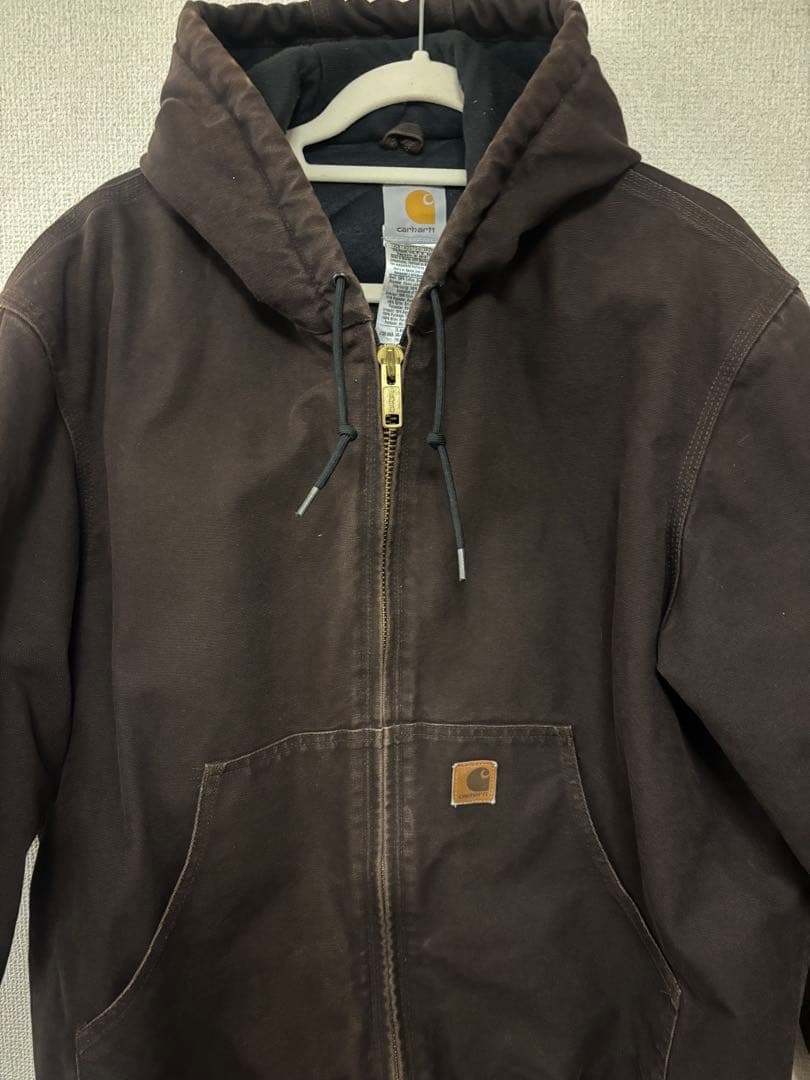 タイムセールCarhartt ブラウン アクティブジャケット L