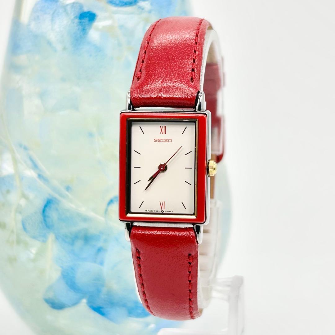 希少 SEIKO セイコー スクエア 7321-5940 クォーツ 腕時計
