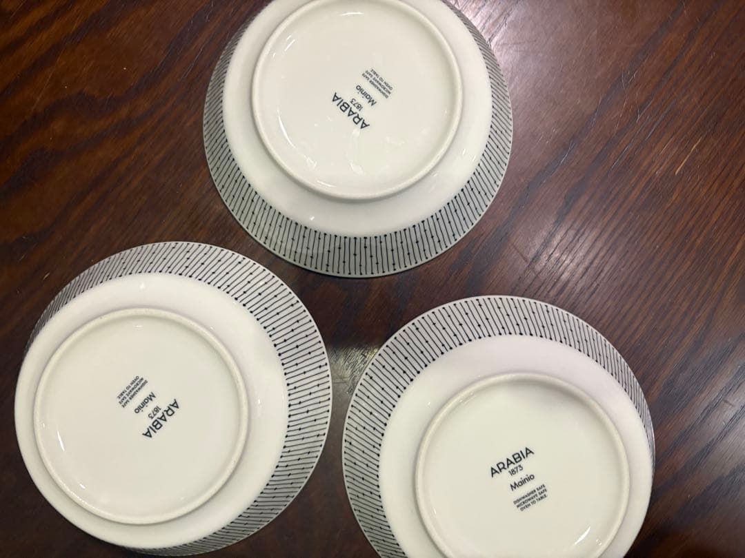 ARABIA イッタラ　マイニオ サラストゥス ボウル 17cm ブラック