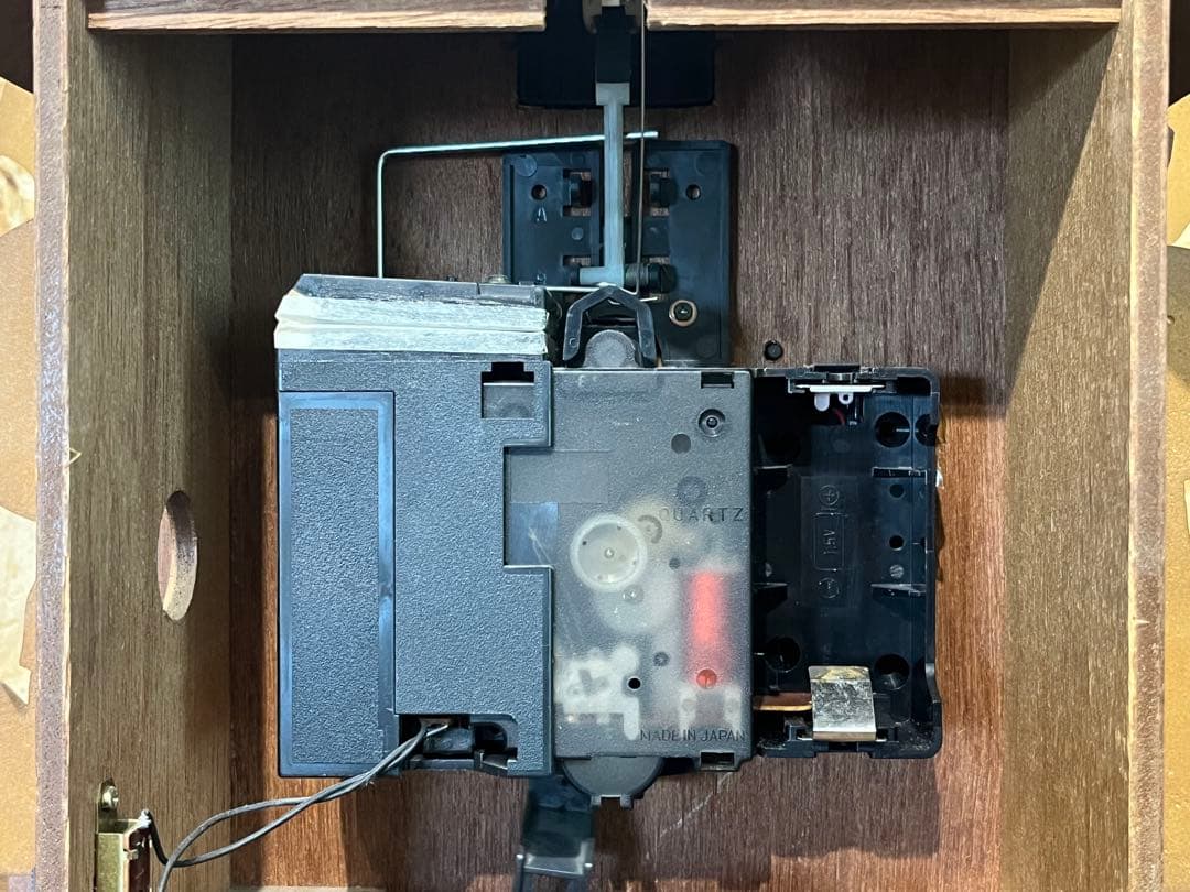 スヌーピー 鳩時計 CITIZEN レトロ 木製 ハト時計　SNOOPY 訳あり