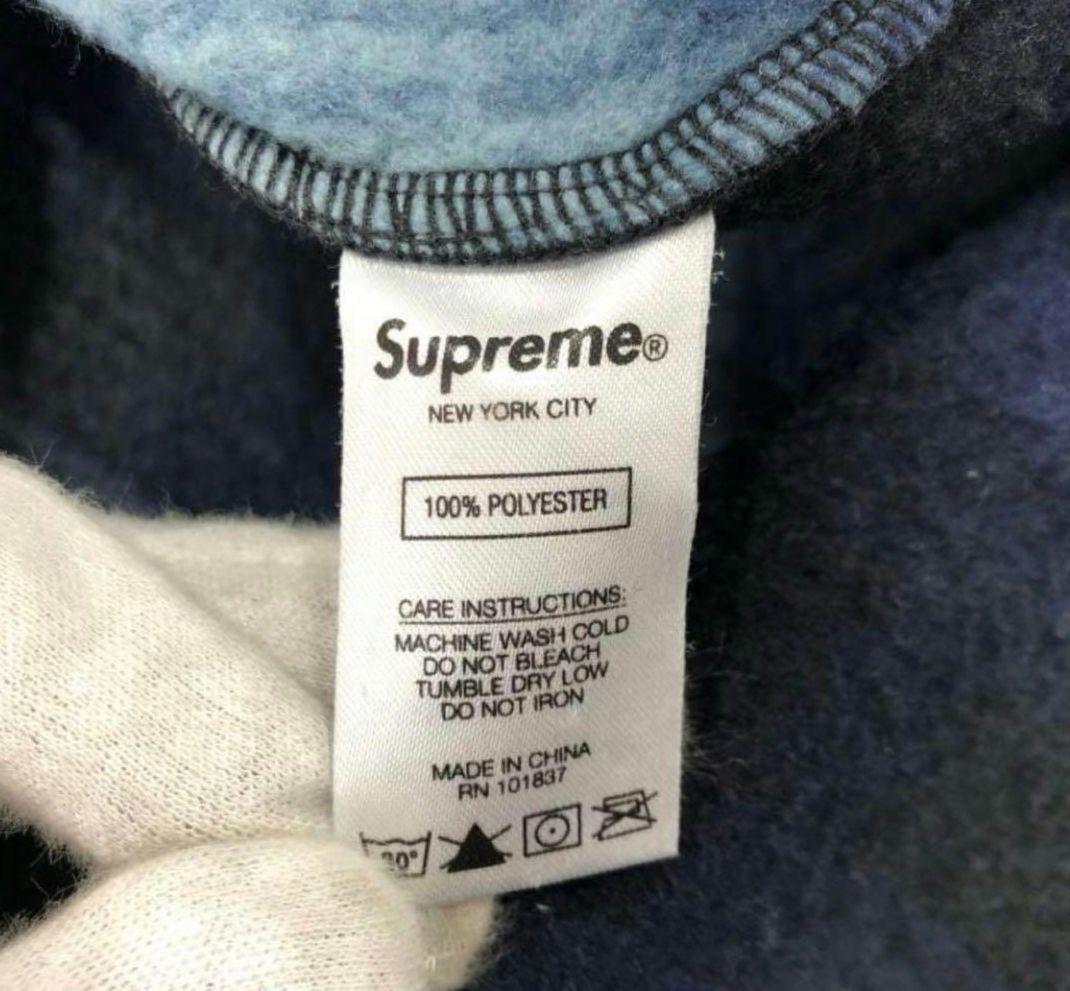 S*g様 Supreme Shadow Plaid Fleece Shirt