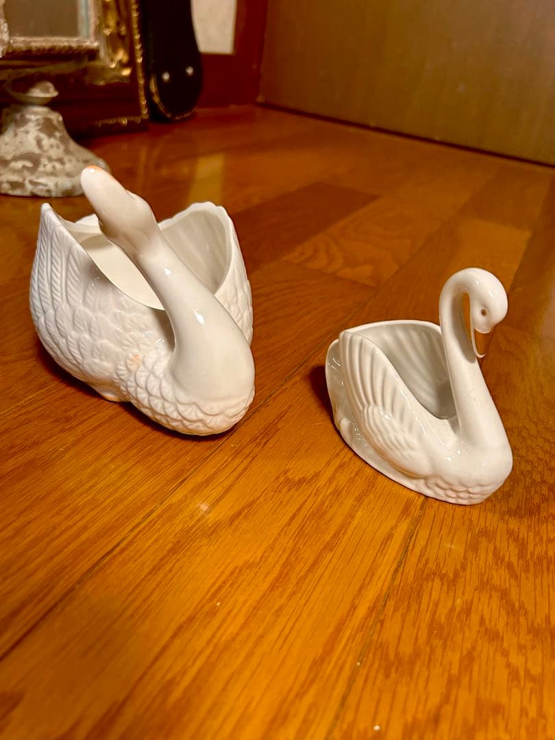 猫　白鳥　ペガサス　羊　置物　器　ヴィンテージ　アンティーク