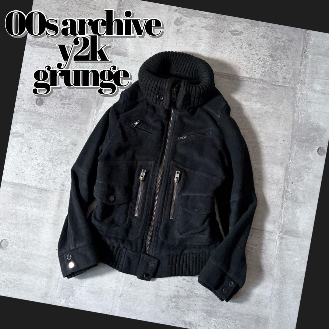 ジャケット・アウター 00s short length military blouson y2k