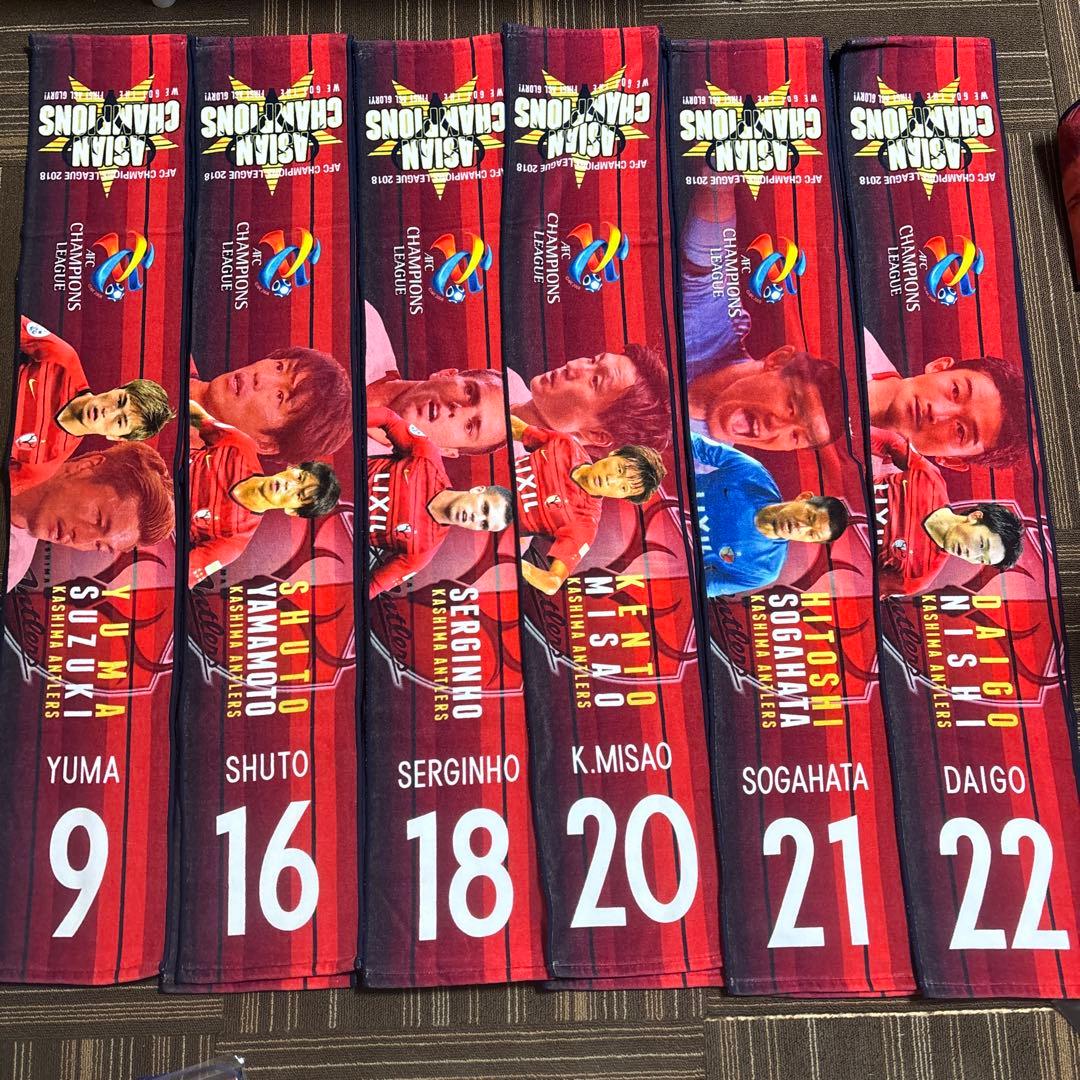 鹿島アントラーズ　ACL 2018 優勝記念グッズ