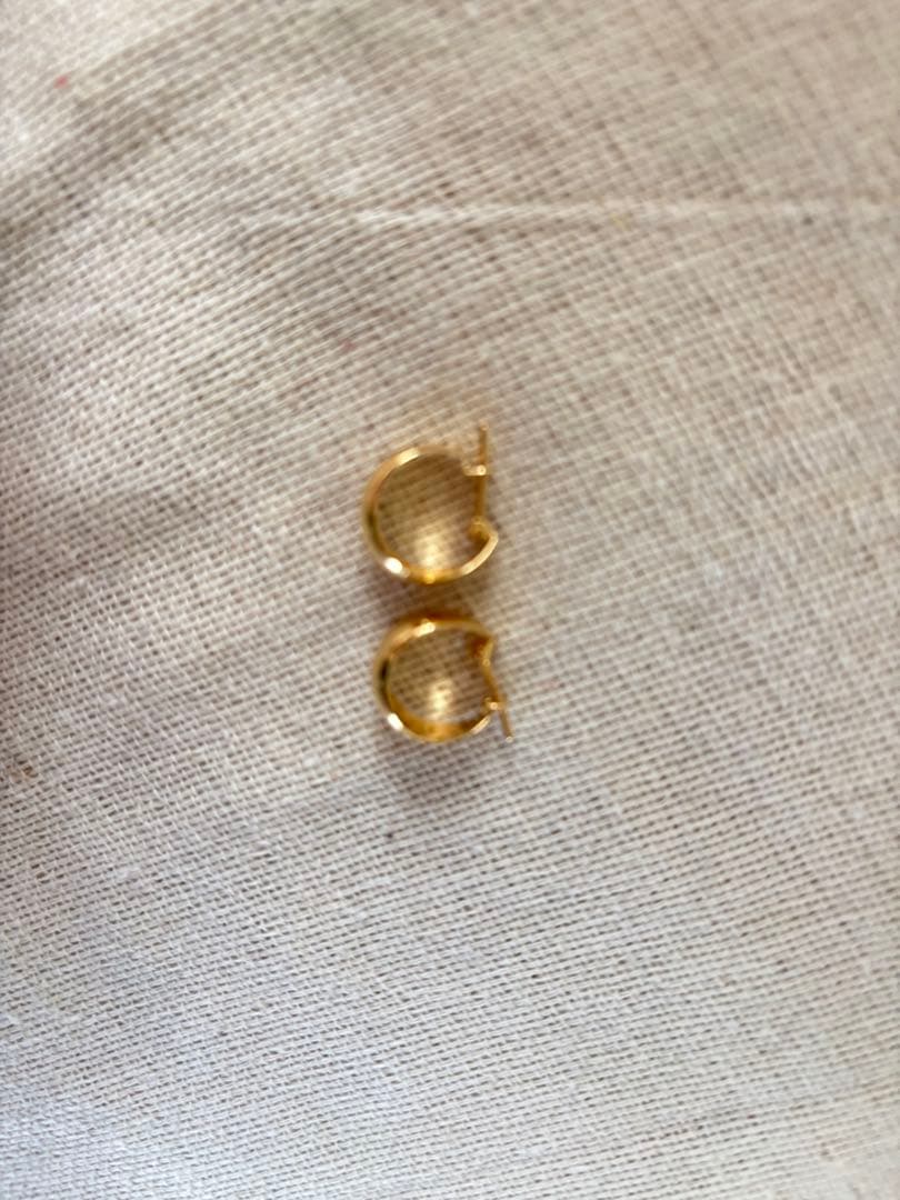 Vendome Aoyama ゴールドフープピアス AGVA1224_YG