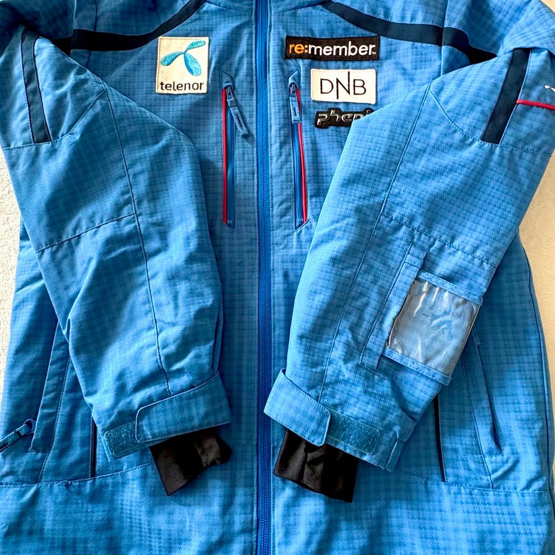 150 phenix スキー　ブルー　ネイビー　スノーウェア　スキーウェア 上下