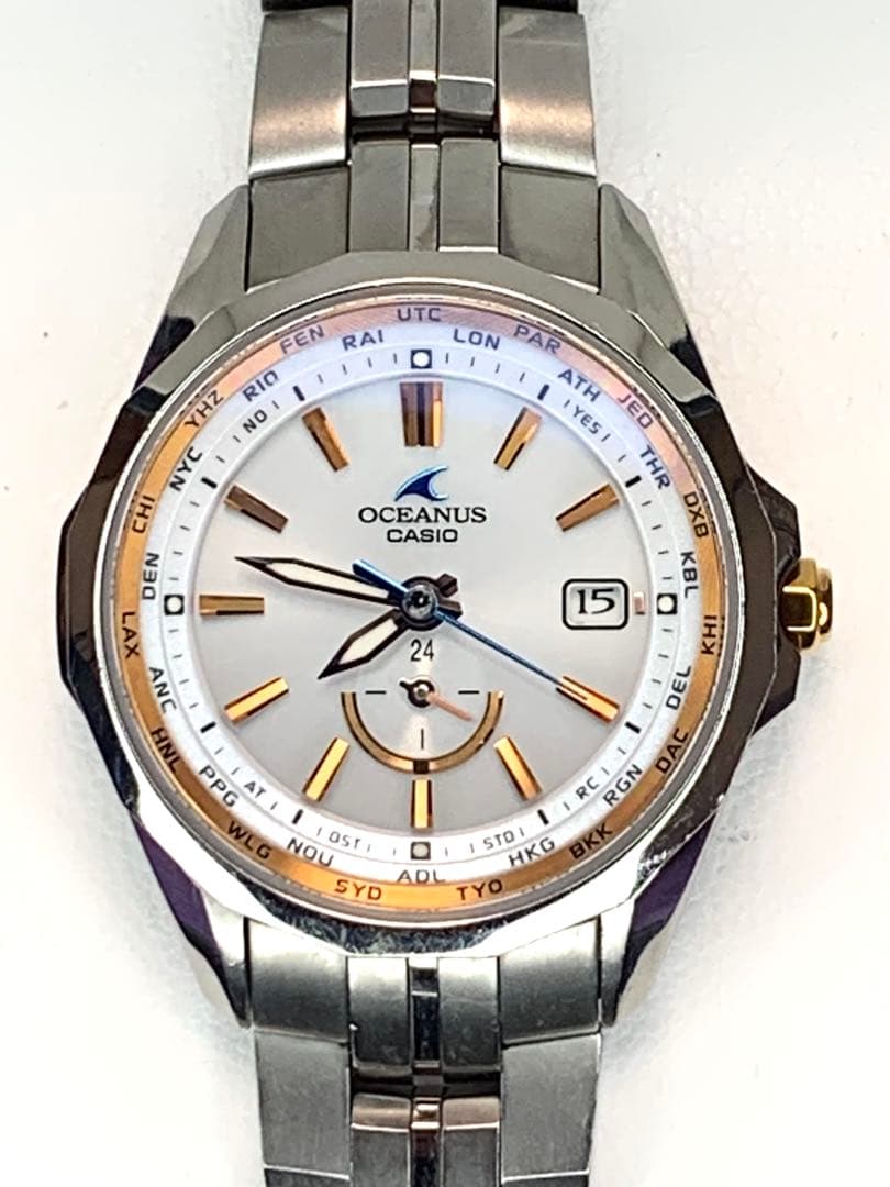CASIO カシオ OCEANUS オシアナス OCW-S340-7AJF
