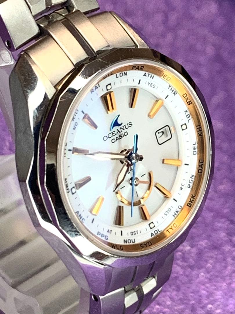 CASIO カシオ OCEANUS オシアナス OCW-S340-7AJF