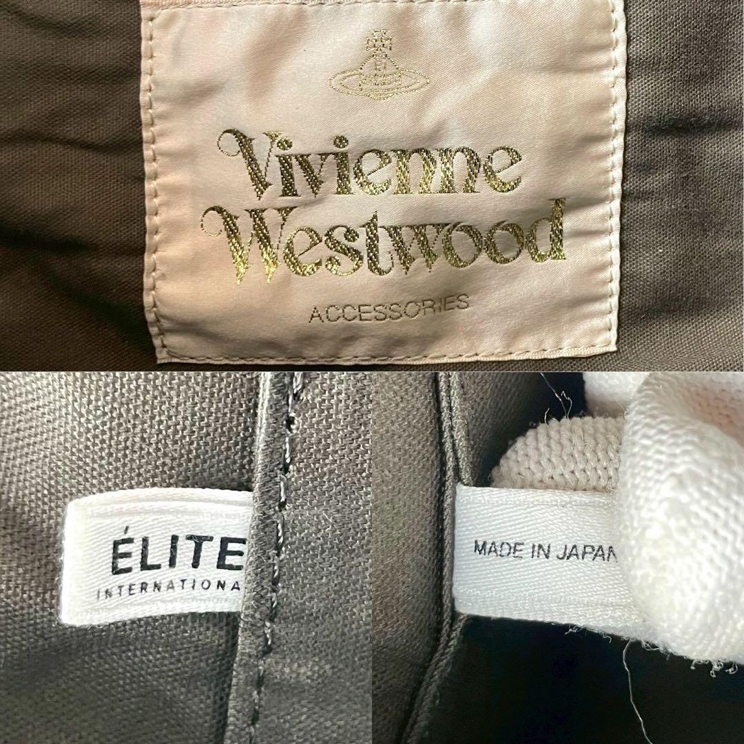 バッグ Vivienne Westwood Logo Boston Bag Canvas