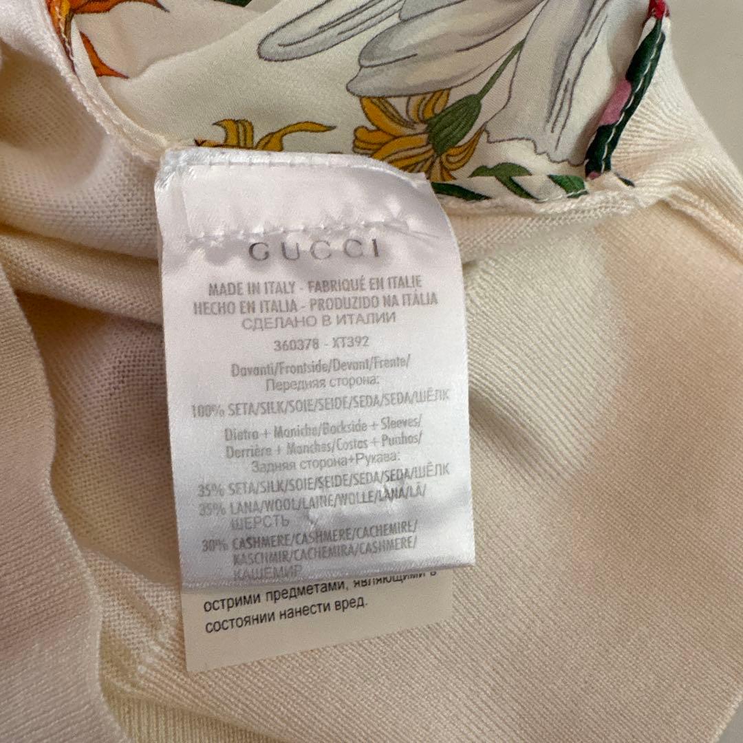 GUCCI 花柄 半袖トップス