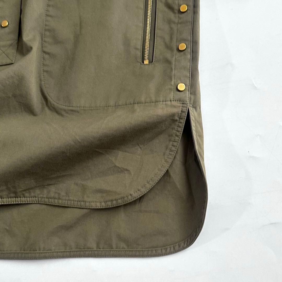 CELINEセリーヌ フィービー期 コットンツイルミリタリープルオーバーシャツ