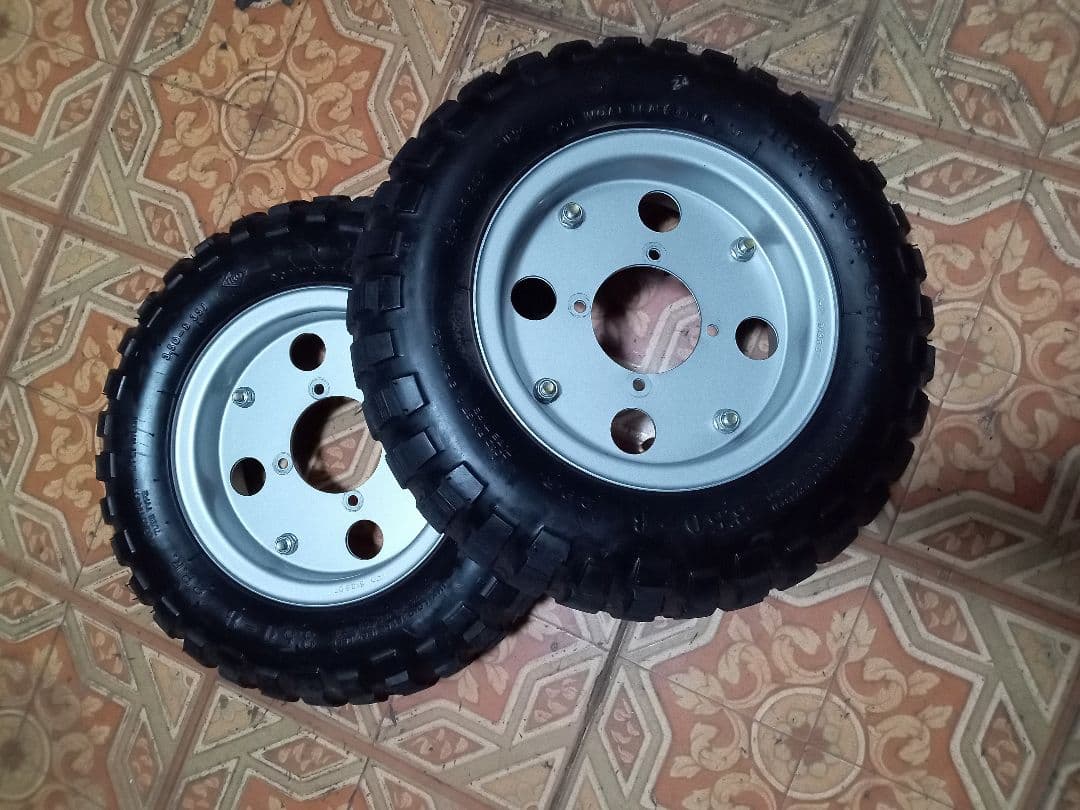 ホンダ・モンキーAB２７、純正タイヤ、ホイール