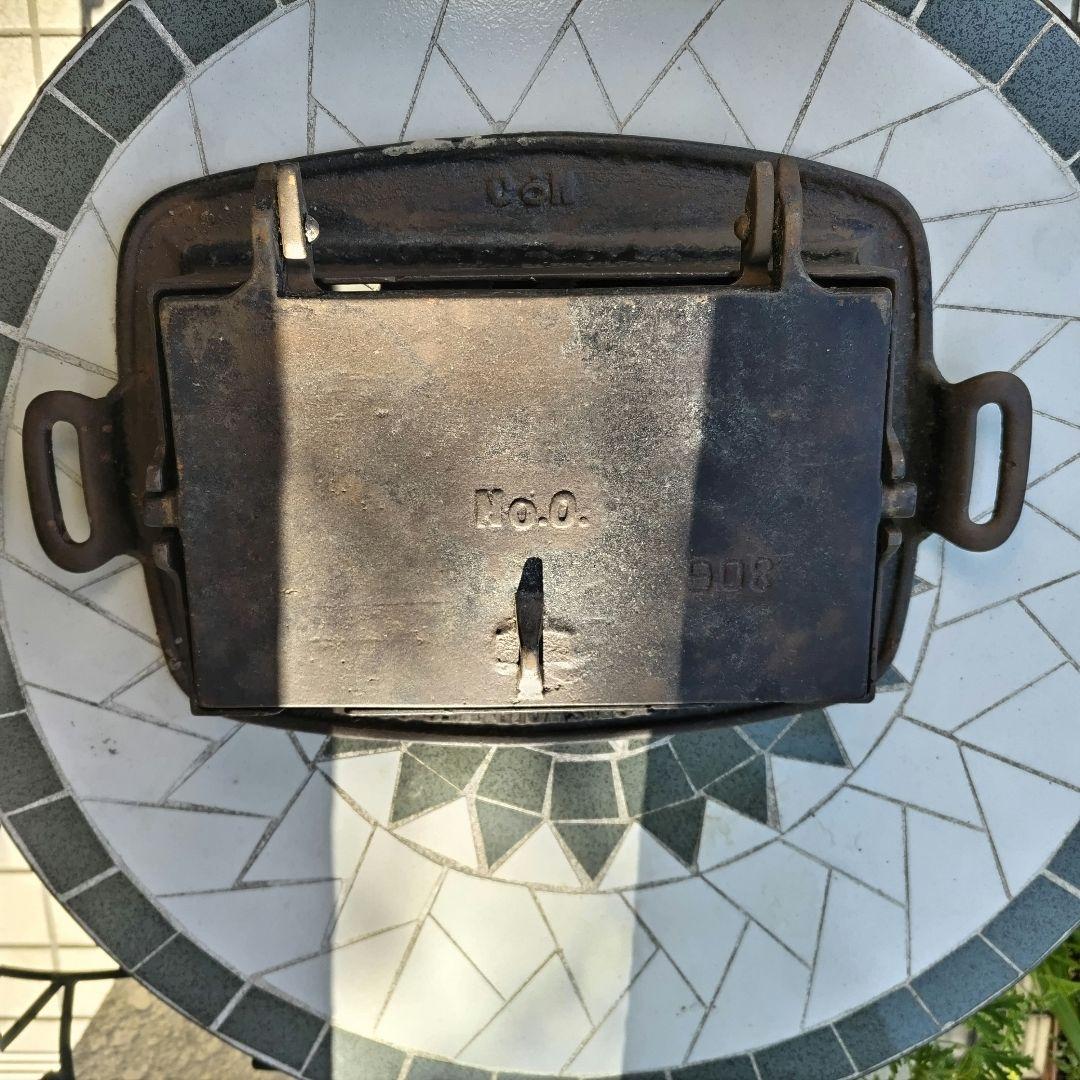 アンティーク グリスウォルド ワッフルアイロン ERIE PA No.909