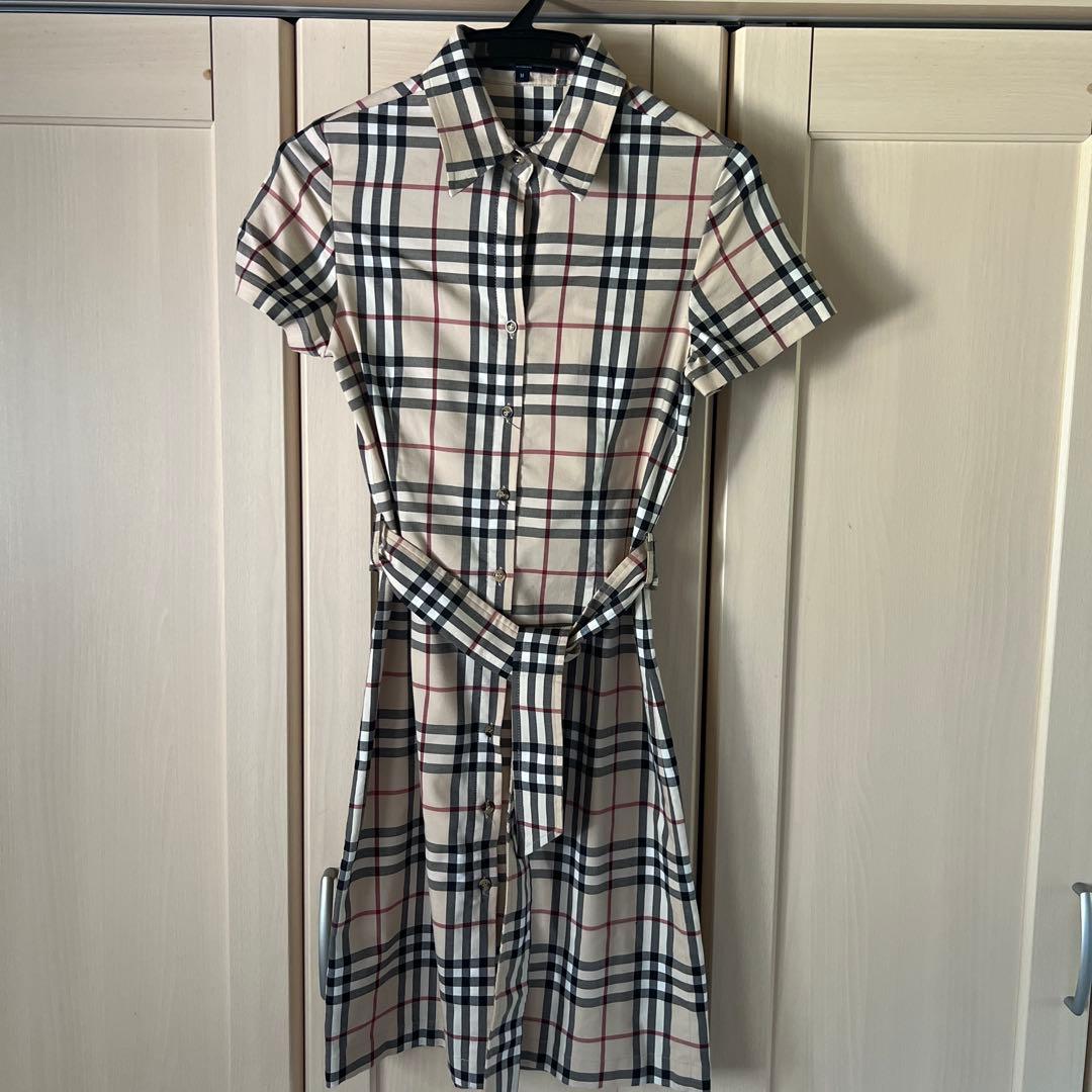 BURBERRYシャツワンピース