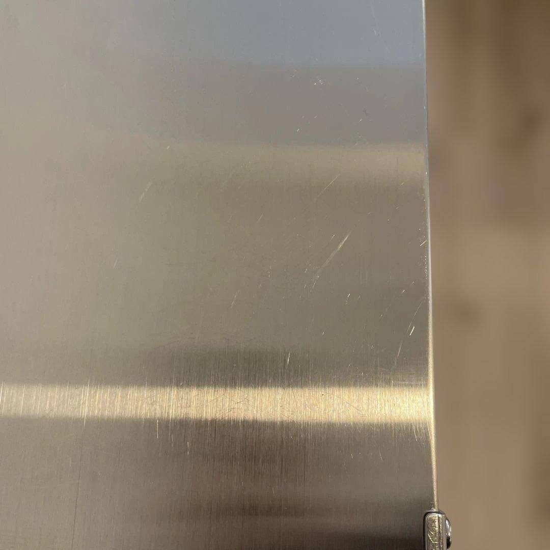 無印良品　ユニットシェルフ　ステンレス　3段