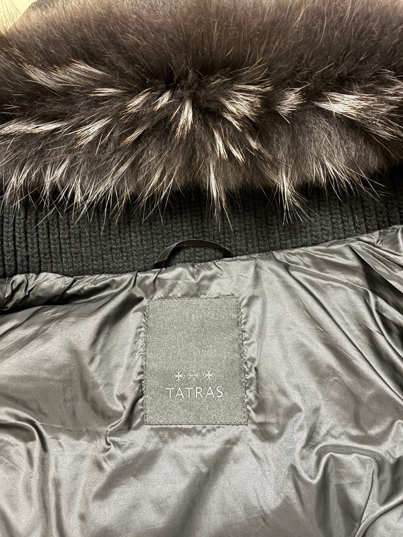 TATRAS☆ LUSERA ダウンジャケット ブラック ファー 02