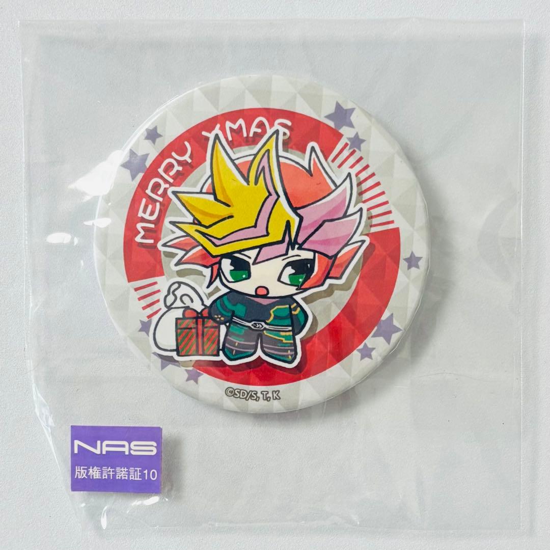 Y*-様 遊戯王VRAINS クリスマス プリロール 藤木遊作 SD 缶バッジ