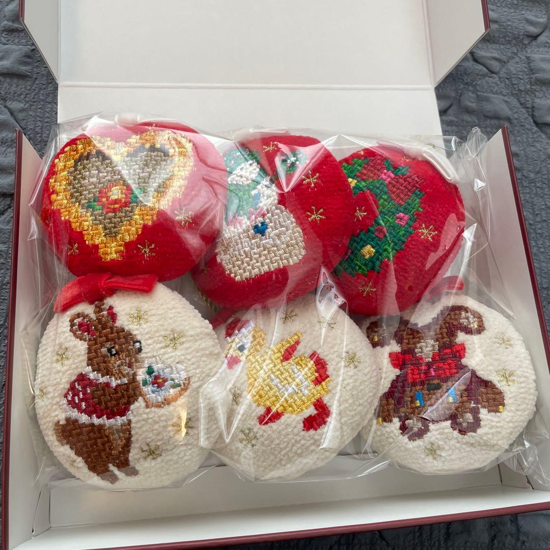 FEILER クリスマスオーナメント 6個セット