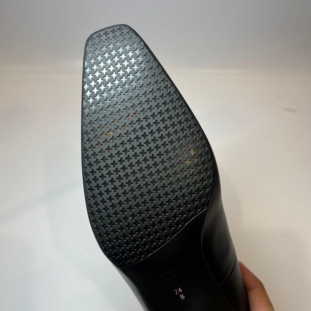 【超お得】Success Walk スクエアトゥ5cmヒール　パンプス