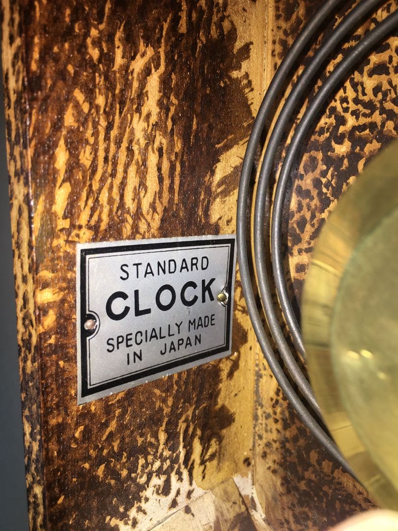 横浜エムズイ商会 ゼンマイ振り子時計 超美品！