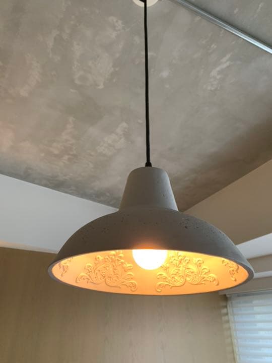 コンクリート　　ペンダントライト