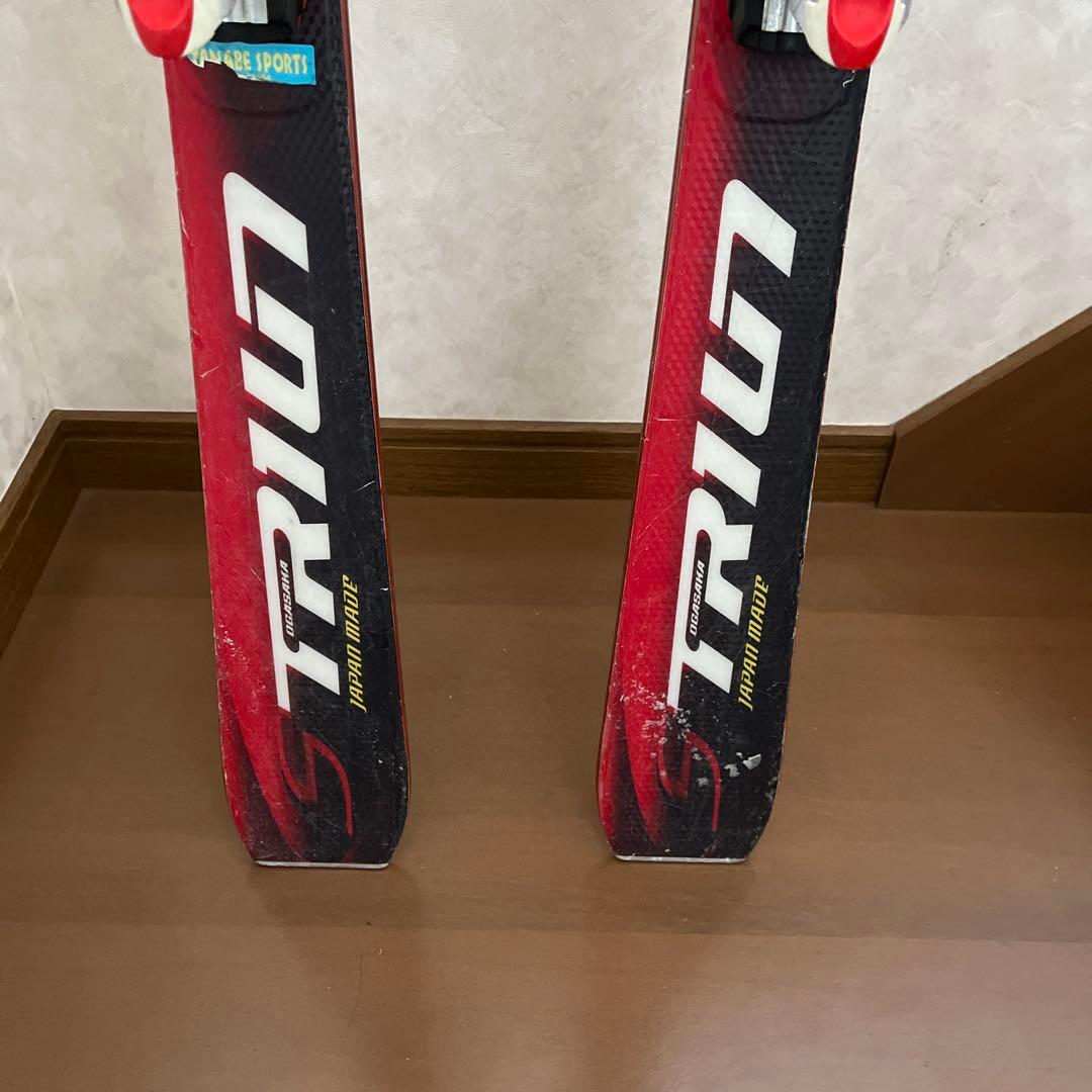 OGASAKA TRIUN スキー板 レッド ブラック　トライアン　SL