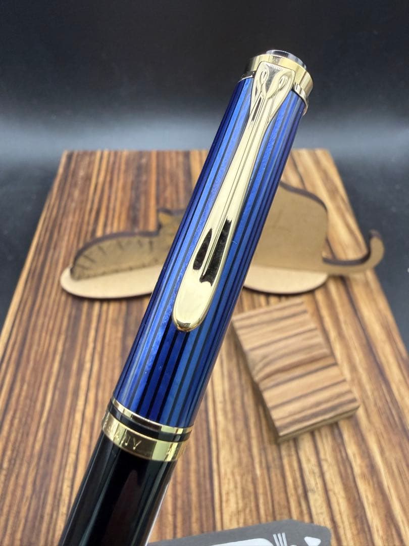 PELIKAN シャーペン D600 青縞 0.7mm 美品
