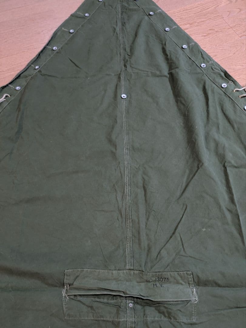 ノルウェー軍幕　2枚組　used