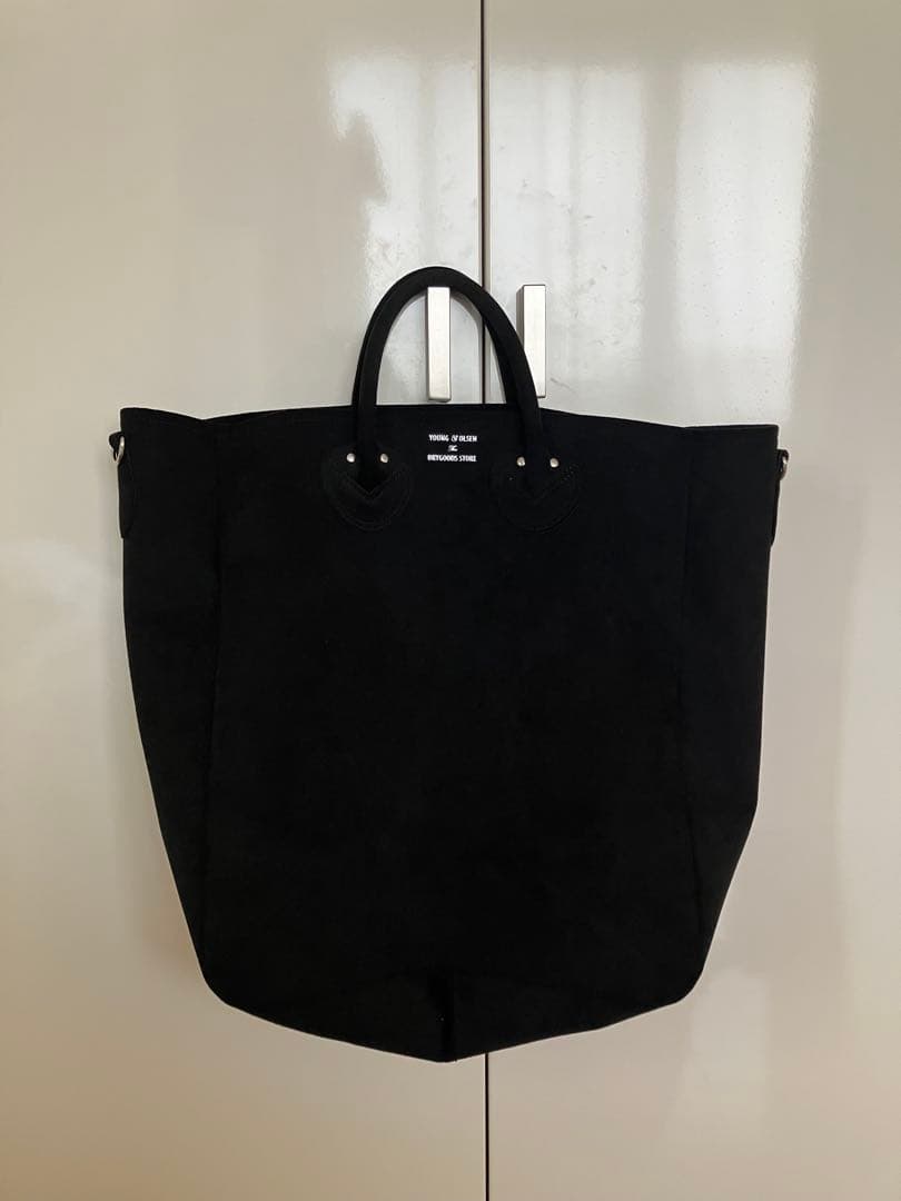 YOUNG & OLSEN 別注 ウルトラスエード トートバッグ E サイズ