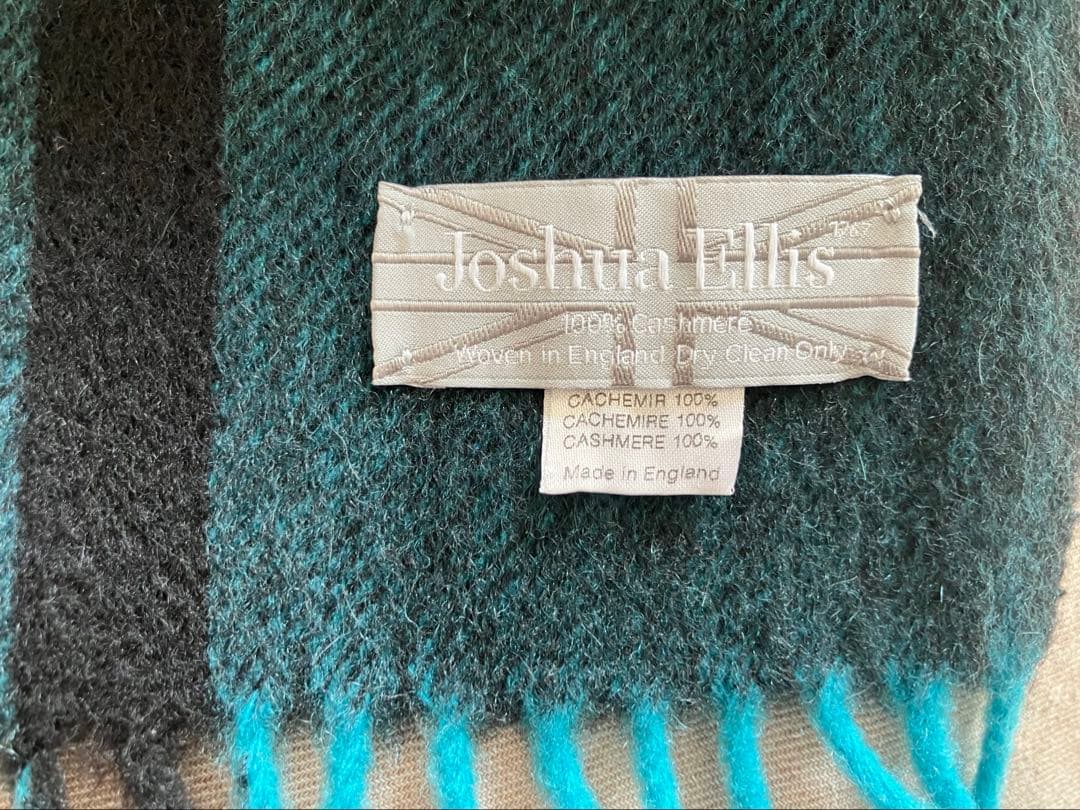 ジョシュアエリス　大判カシミヤストール