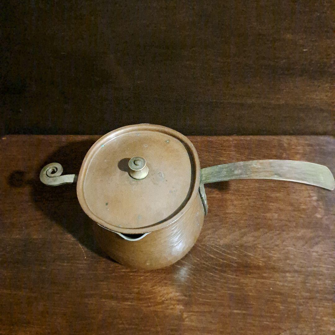 アンティーク　銅鍋