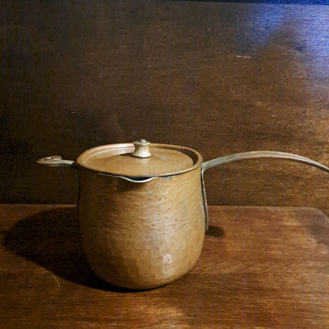 アンティーク　銅鍋