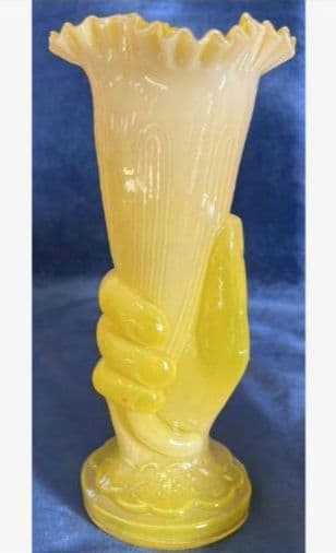 花瓶　フラワーベース　ハンド　アンティーク　オブジェ　レトロ　花器　インテリア