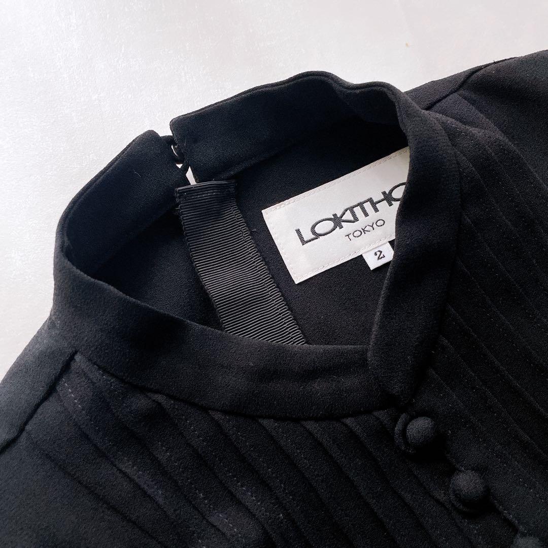 近年美品✨LOKITHO ロキト フラワーエンブロイダリーブラウス　レース 刺繍