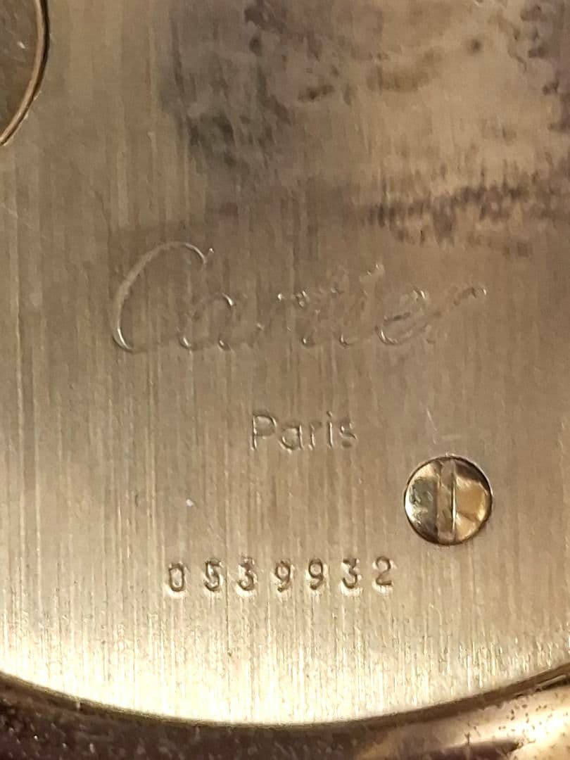 CARTIER 　カルティエトラベルウォッチ　カルティエ置き時計