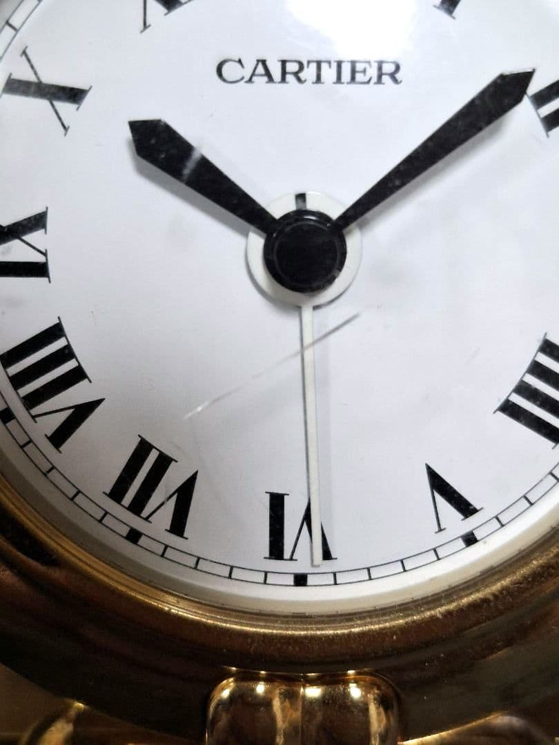 CARTIER 　カルティエトラベルウォッチ　カルティエ置き時計