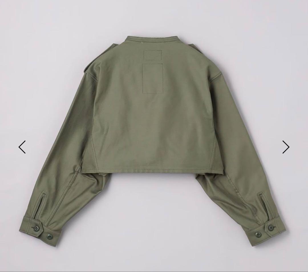 HYKE M51クロップドジャケット