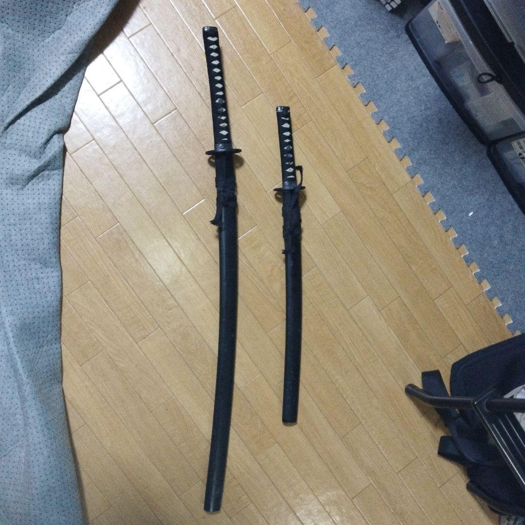 模造刀　模擬刀　 大刀と小刀のセット