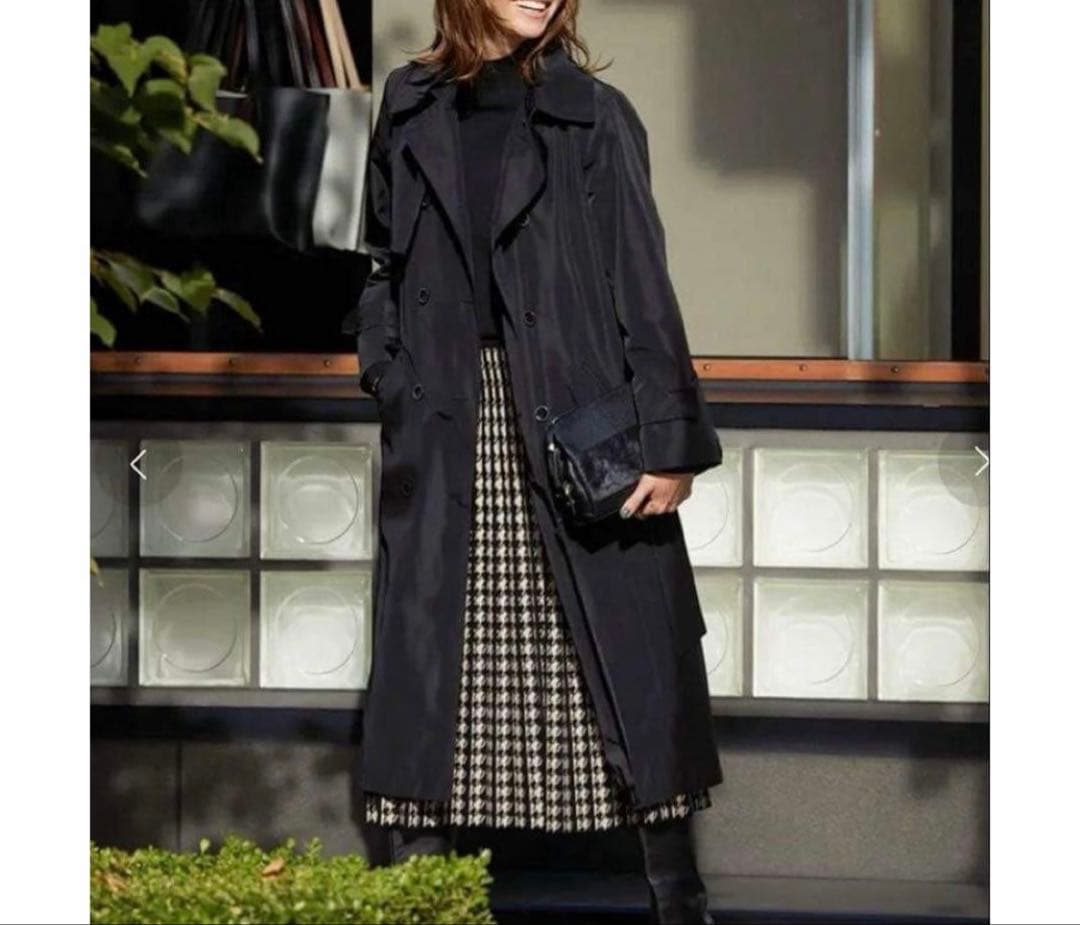 新品DoCLASSEウインドブレイク・グログラントレンチコート　70%オフ11号