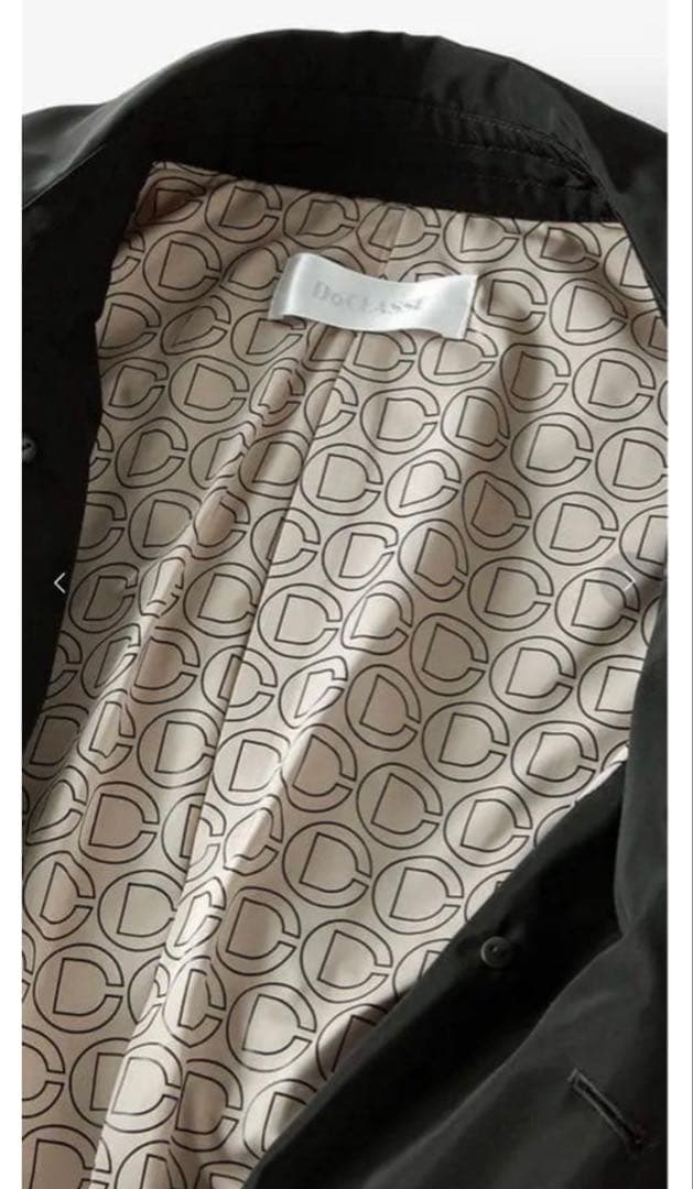 新品DoCLASSEウインドブレイク・グログラントレンチコート　70%オフ11号